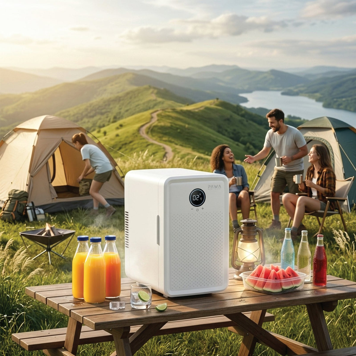 PAWA Chill Mini 10L fridge front view
