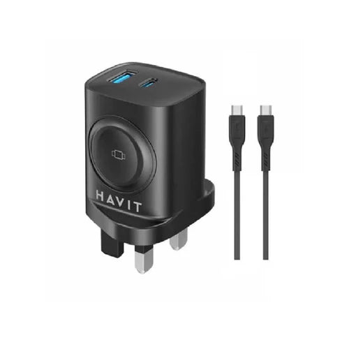 HAVIT Mobile Series-Charger kit UK black - UC132