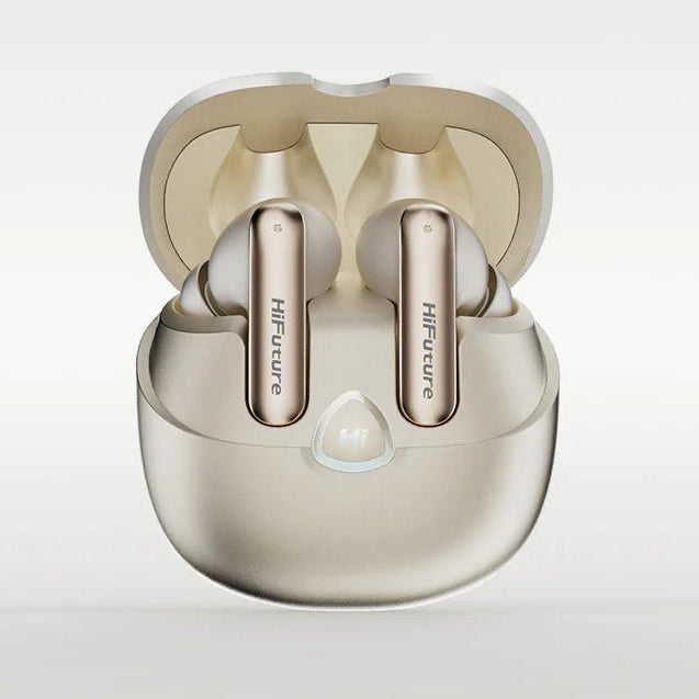HiFuture سماعات SonicAir Trendy ENC لاسلكية شامبين