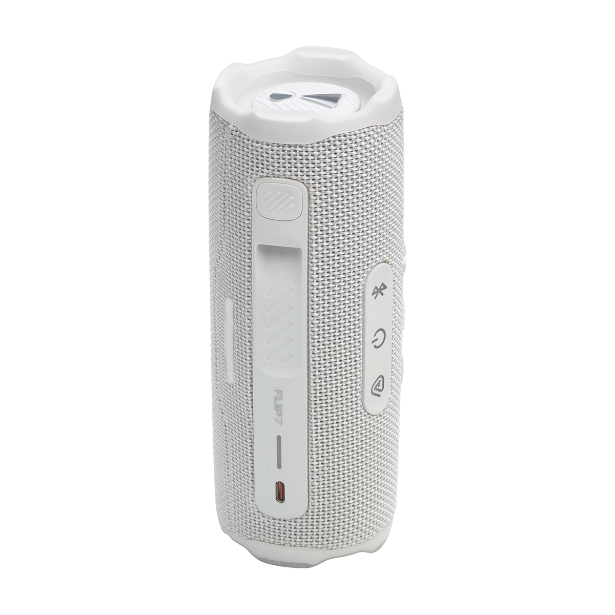JBL Flip 7 White rear view