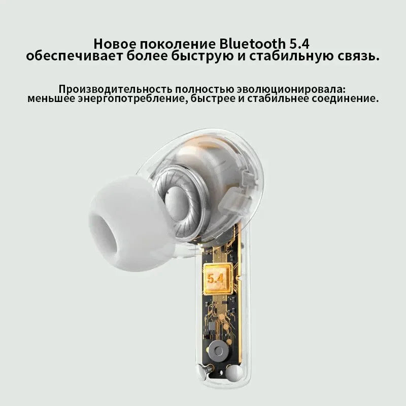UGREEN سماعات أذن HiTune T6s الهجينة المانعة للضوضاء النشطة، لون أبيض - WS205