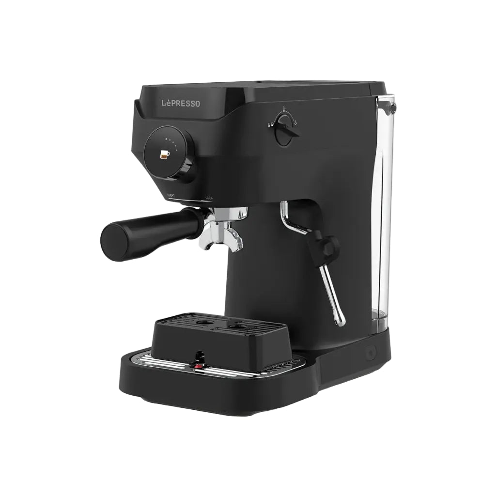LePresso LuceNero 19-Bar Coffee Machine with LCD Screen - LPCFFLN0081BK