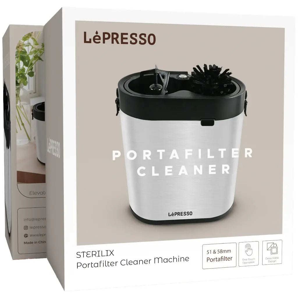 LePresso Sterilix Portafilter Cleaner Machine - LPCMPC0066SL