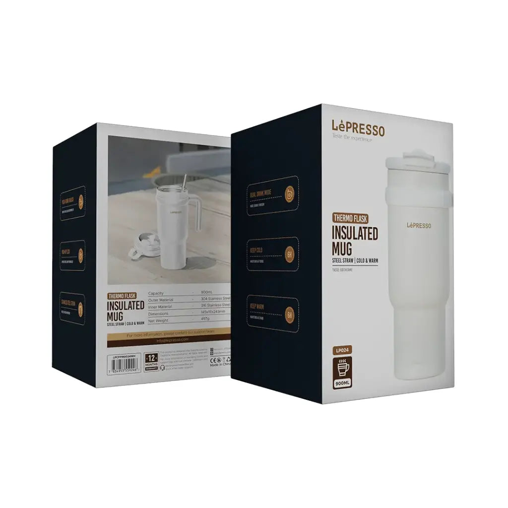 LePresso Insulated Mug - LPCFFM0024WH