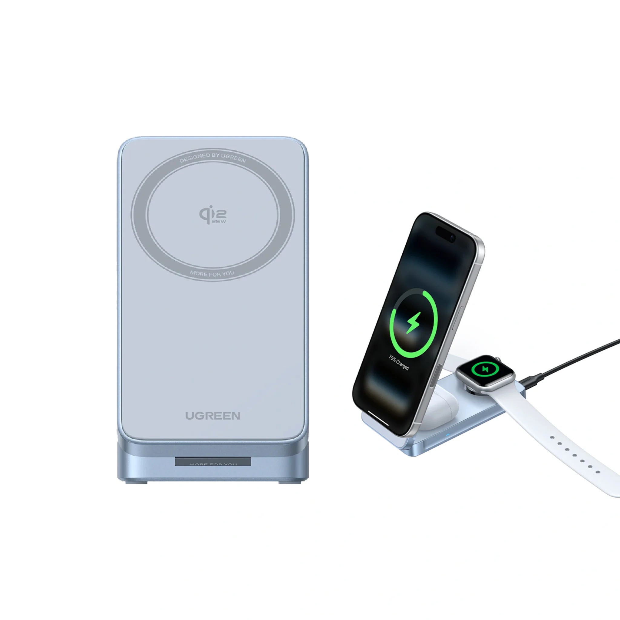 UGREEN 25W 3-in-1 Magnetic Wireless Charger - W757