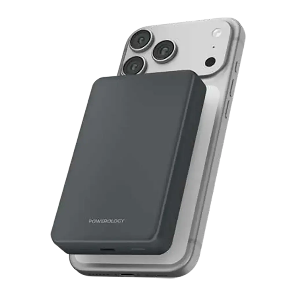Powerology Blanc25 10000mAh MagSafe Power Bank - Grey