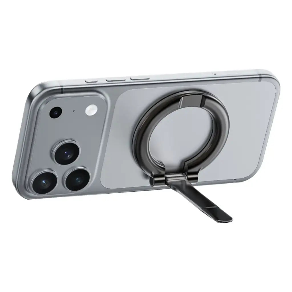 Porodo 2-in-1 MagSafe Car Mount & Phone Stand - Black