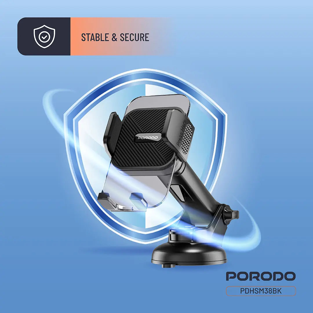 Porodo 3-in-1 Mount Kit Multi Functional Phone Holder - PDHSM38OG