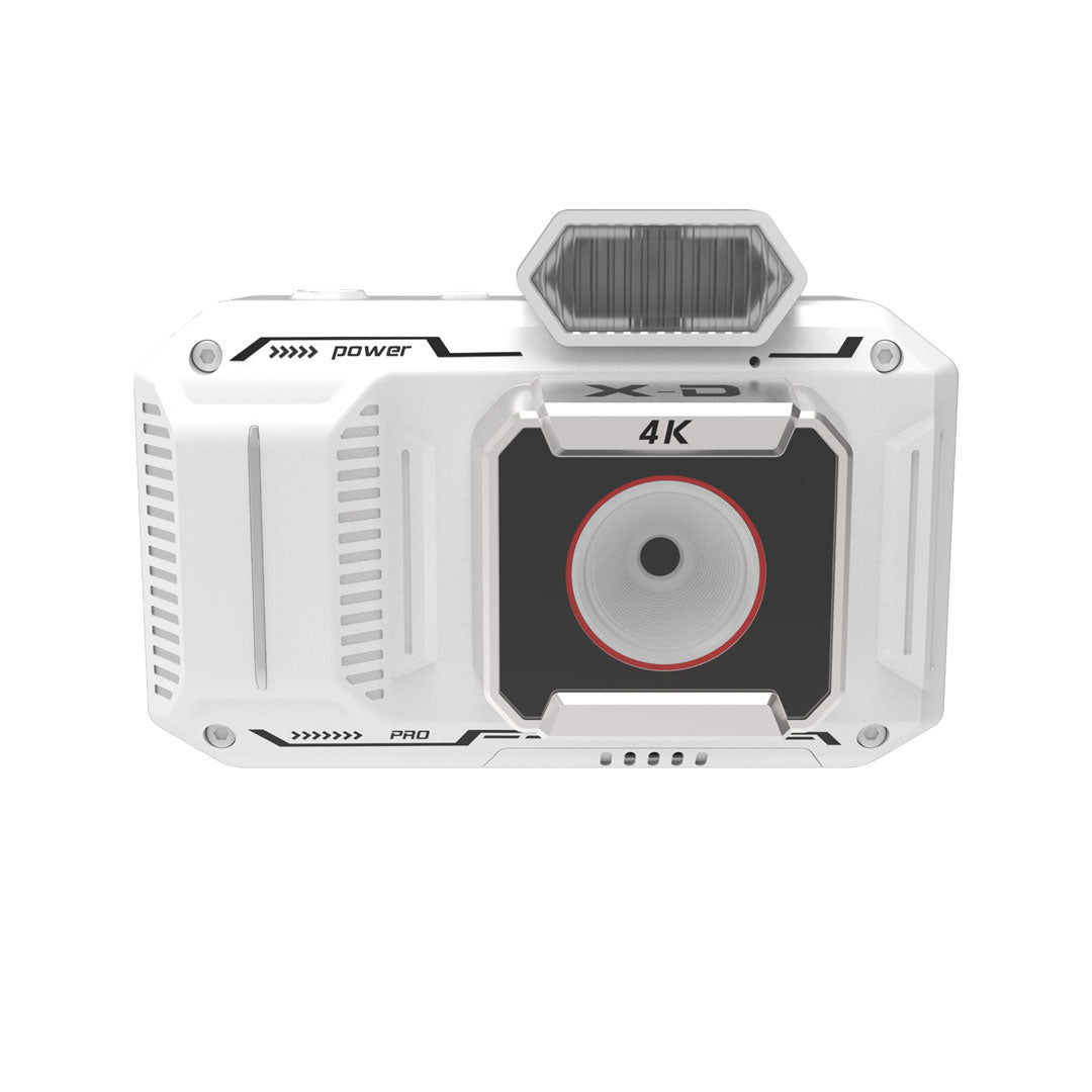 Porodo Advanced Digital Camera Video Stabilization & 18x Zoom - PD-FHDCAM48-WH