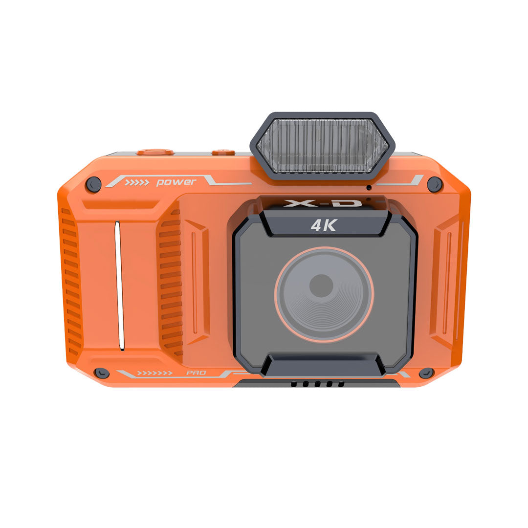 Porodo Advanced Digital Camera Video Stabilization & 18x Zoom - PD-FHDCAM48-WH