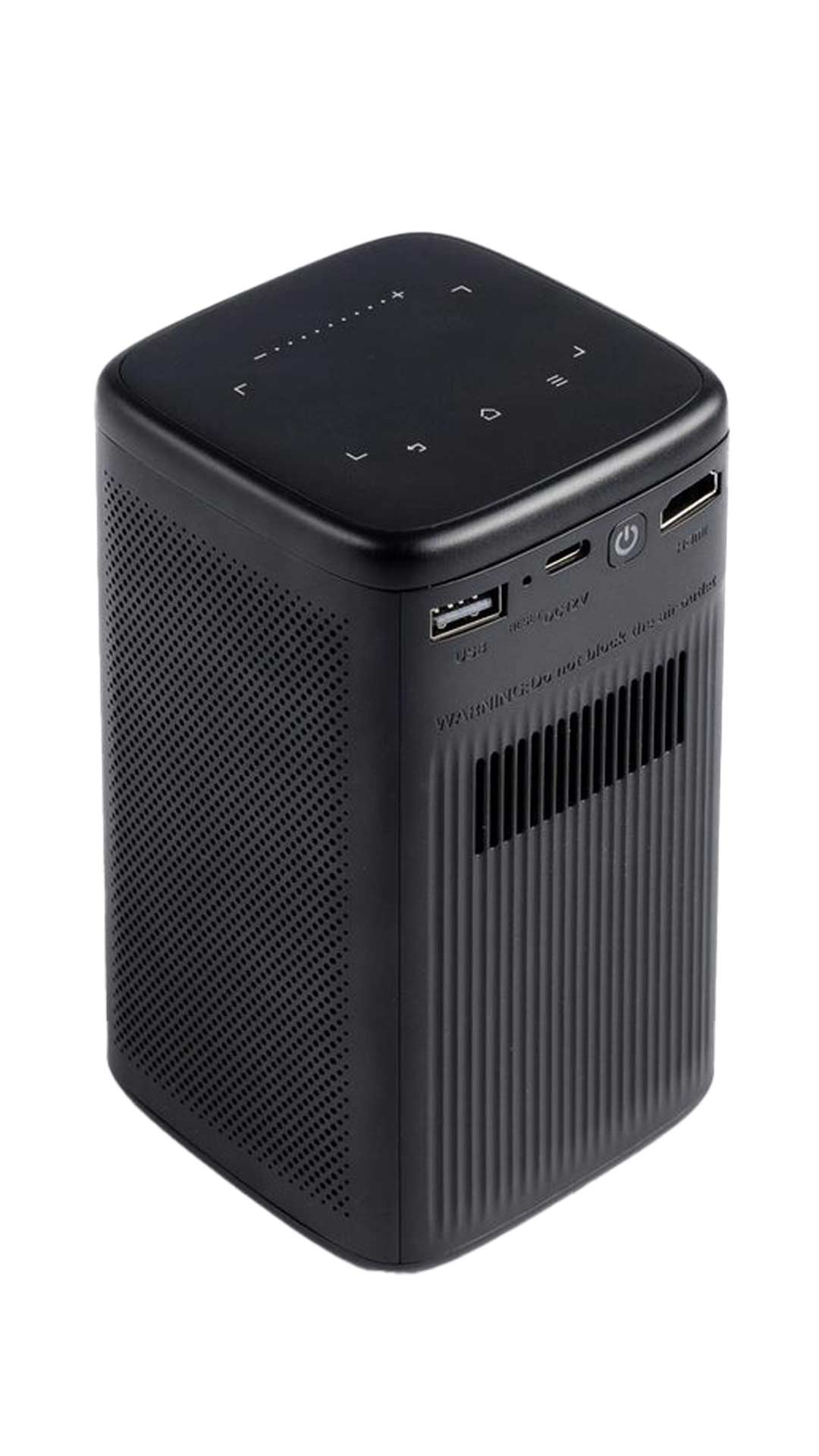 Porodo Protable DLP Projector Wireless Mirroring for IOS And Android - PD-LSDLPP-BK