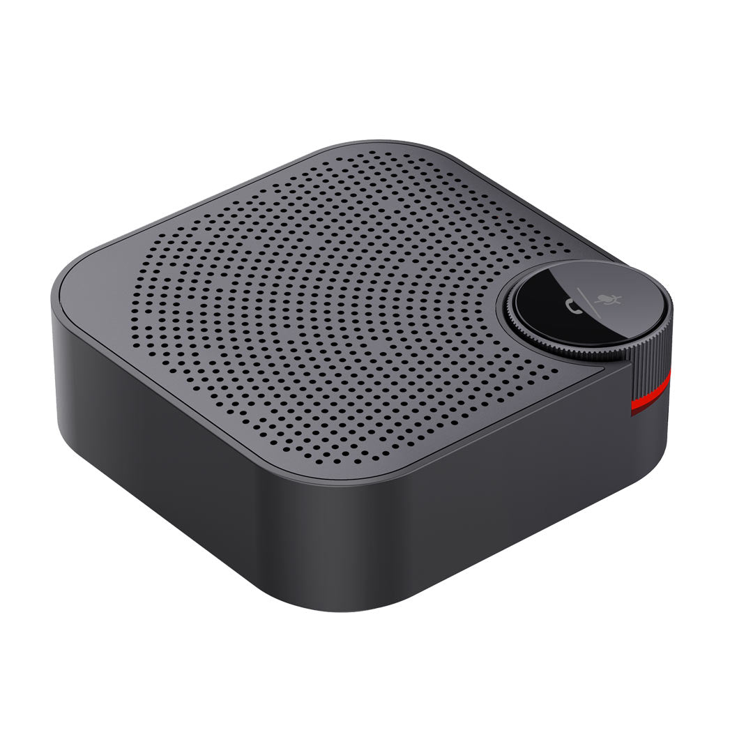 Porodo Wireless Conference Speaker Omni-Directional Audio Pickup - PD-BCNFS-BK