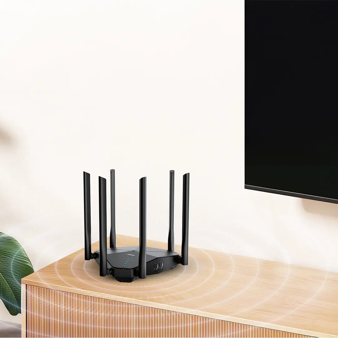 Porodo Dual Band Portable Wi-Fi Router - PDLFST207BK