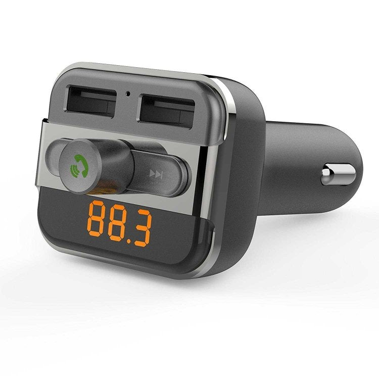 Porodo FM Transmitter and Fast Charging Car Charger 3.4 amp / 15W - FMBT17
