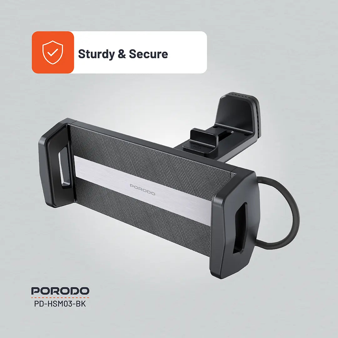 Porodo HS03 Universal Adjustable Table & Phone Mount - PD-HSM03-BK