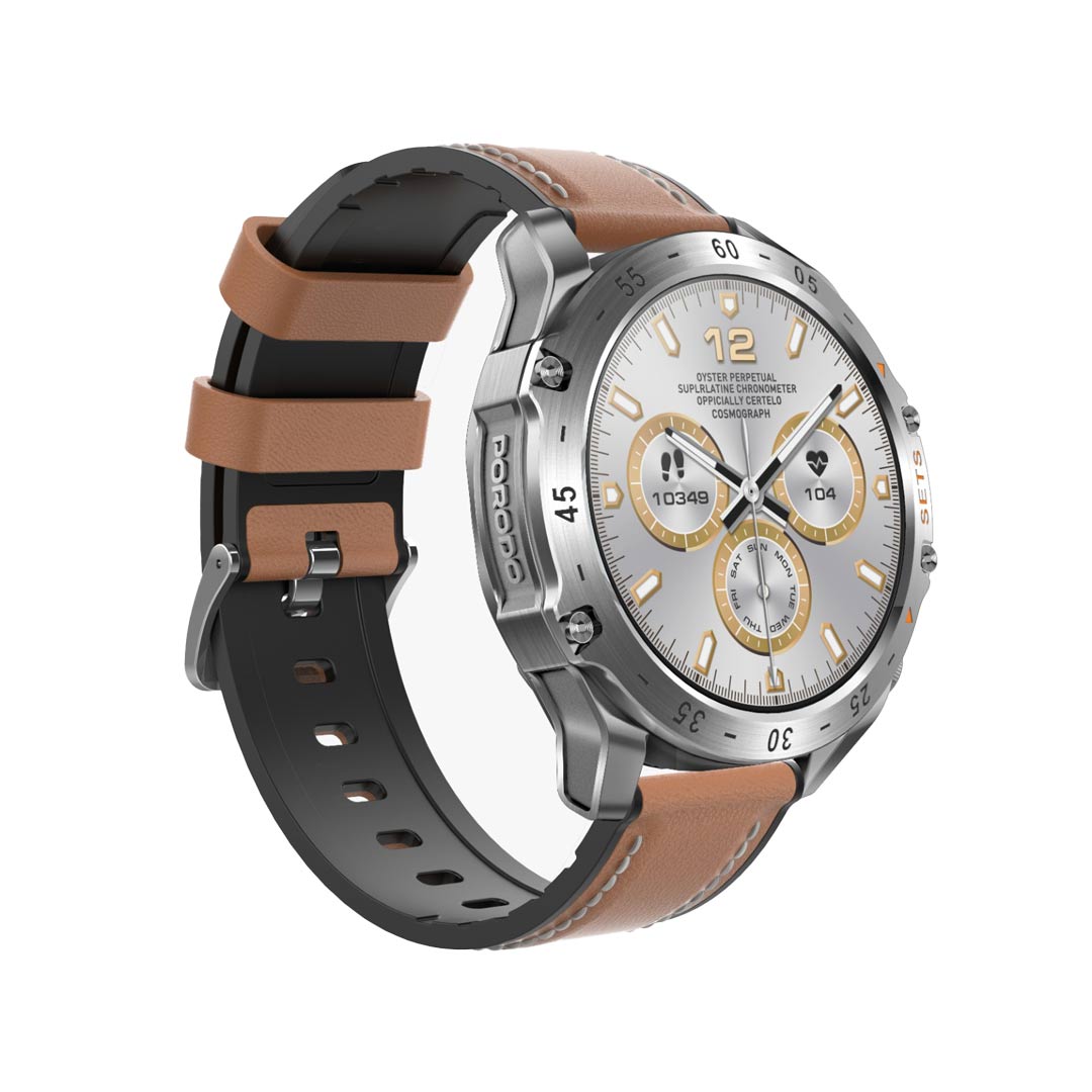 Porodo Hype Smartwatch With Earbuds - PD-HYPE-BK