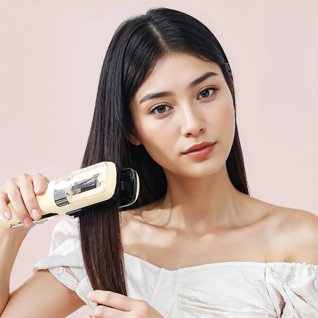 Porodo Lifestyle 2-in-1 split & trimmer and hair straightener - PDLFSTHSETWH
