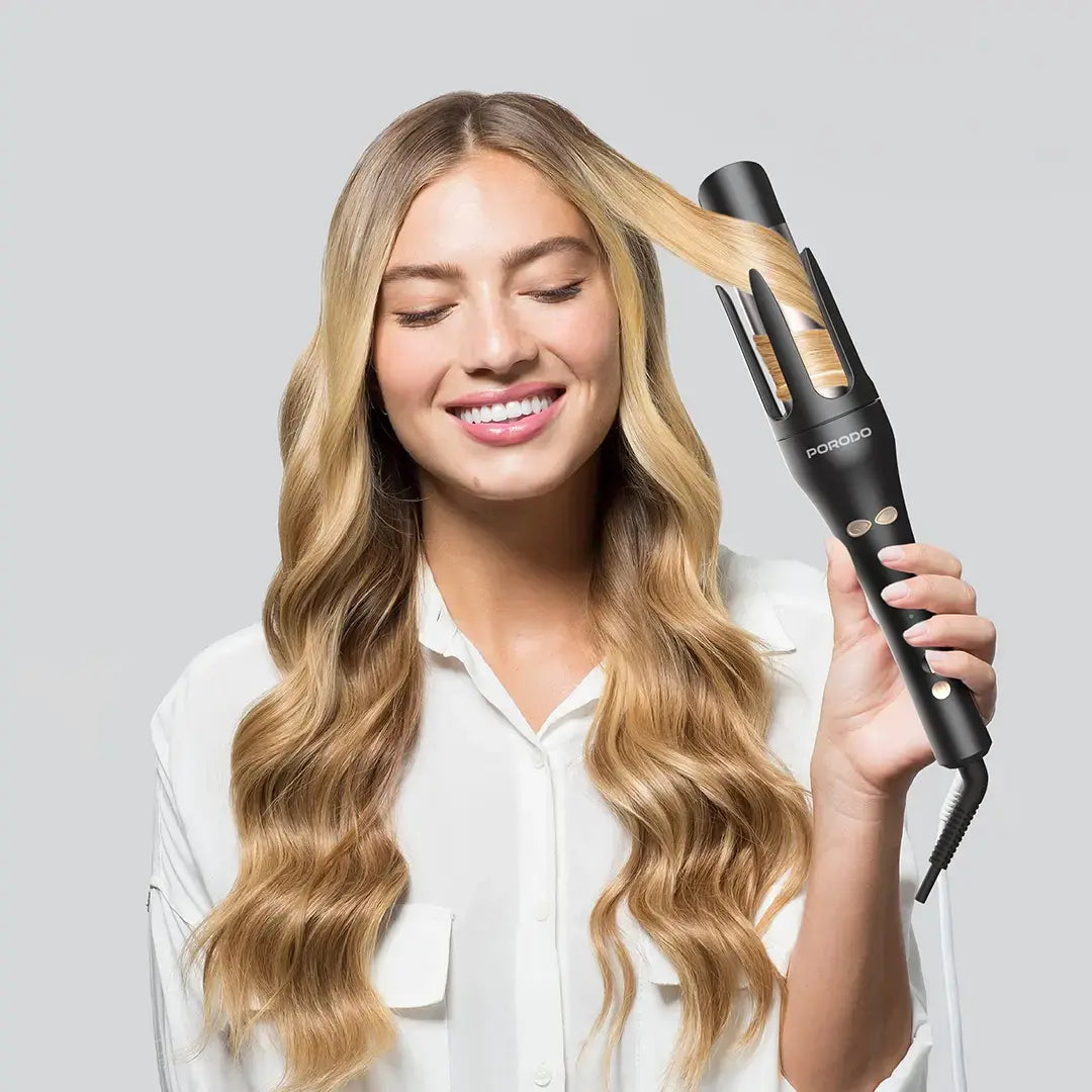 Porodo Lifestyle Automatic 2 IN 1 Hair Styler - PDLFSTSA008BK