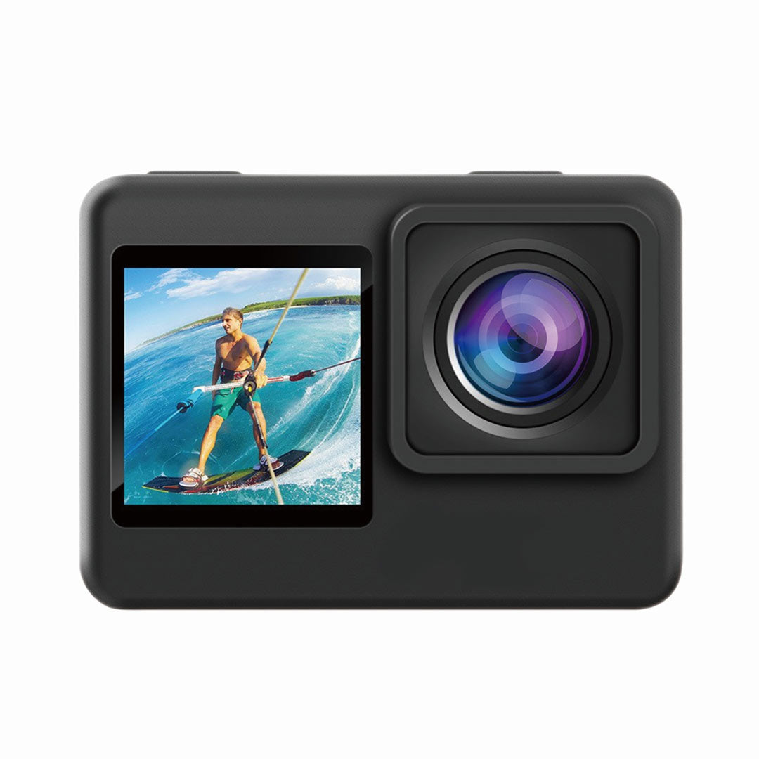 Porodo Lifestyle UHD Dual Display Action Camera - PD-4KACAM-BK