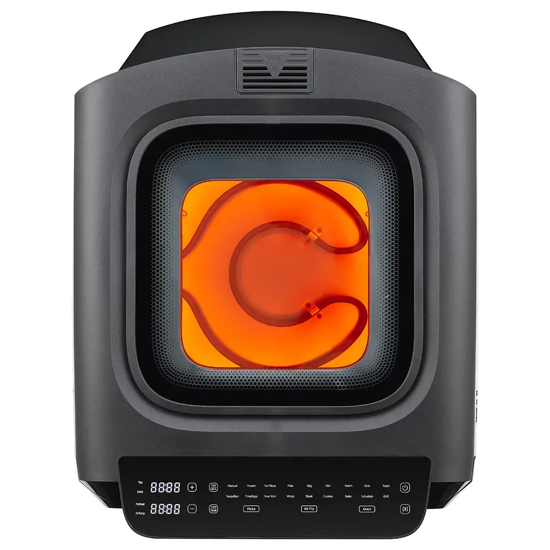 Porodo Lifestyle Crisp Cook 3-In-1 Air Fryer, Pizza, Oven - PDLFSTLF30BK