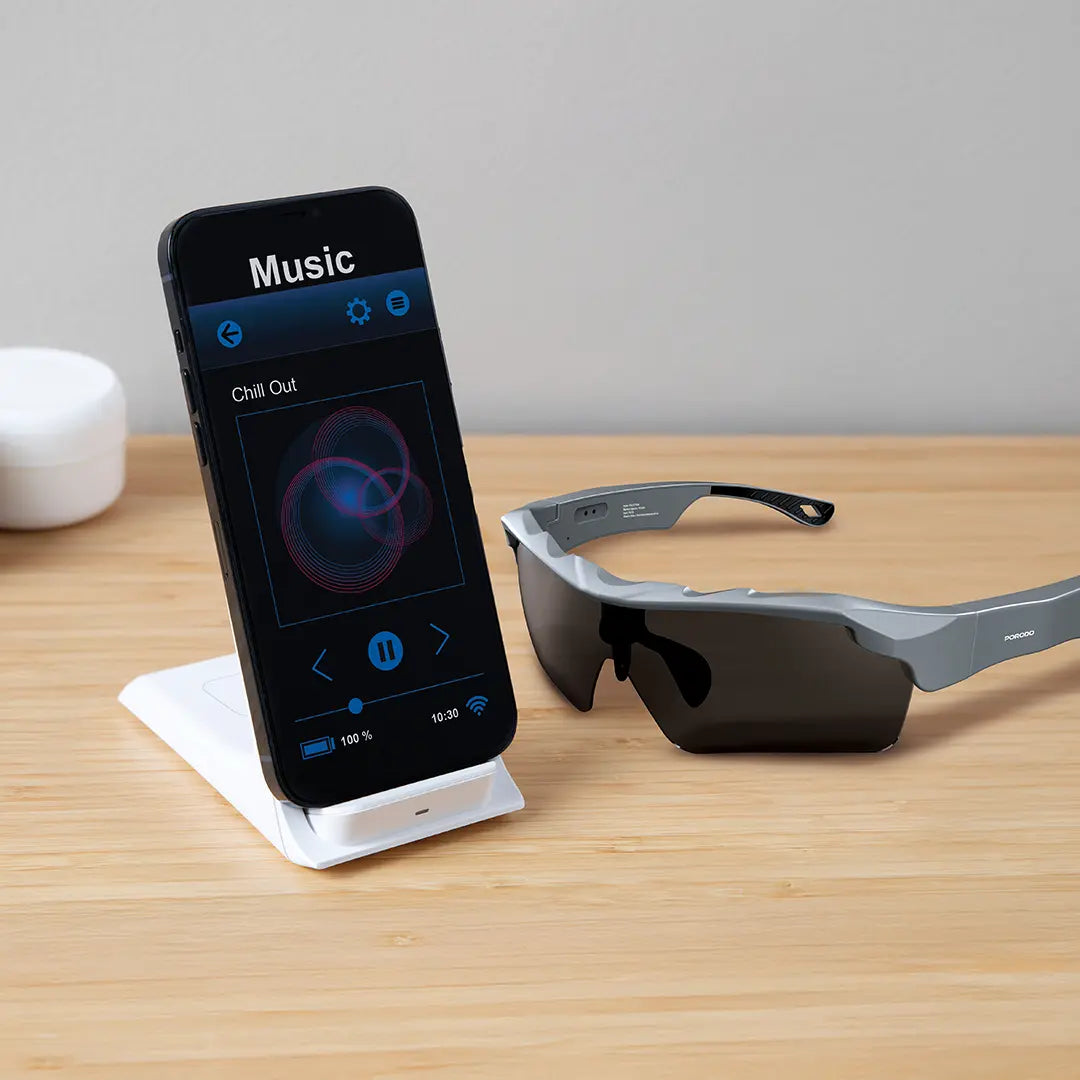 Porodo Lifestyle Dynamiq Smart Sunglasses - PDLFSTK08GYBK