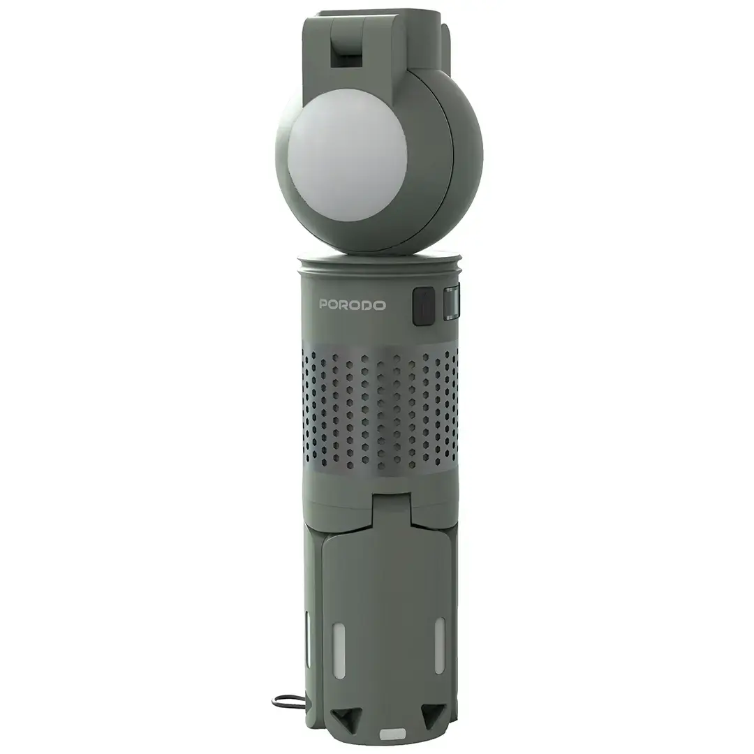 Porodo Lifestyle Foldable Lantern LED Camping Light - PDLFSTXQZ12GN