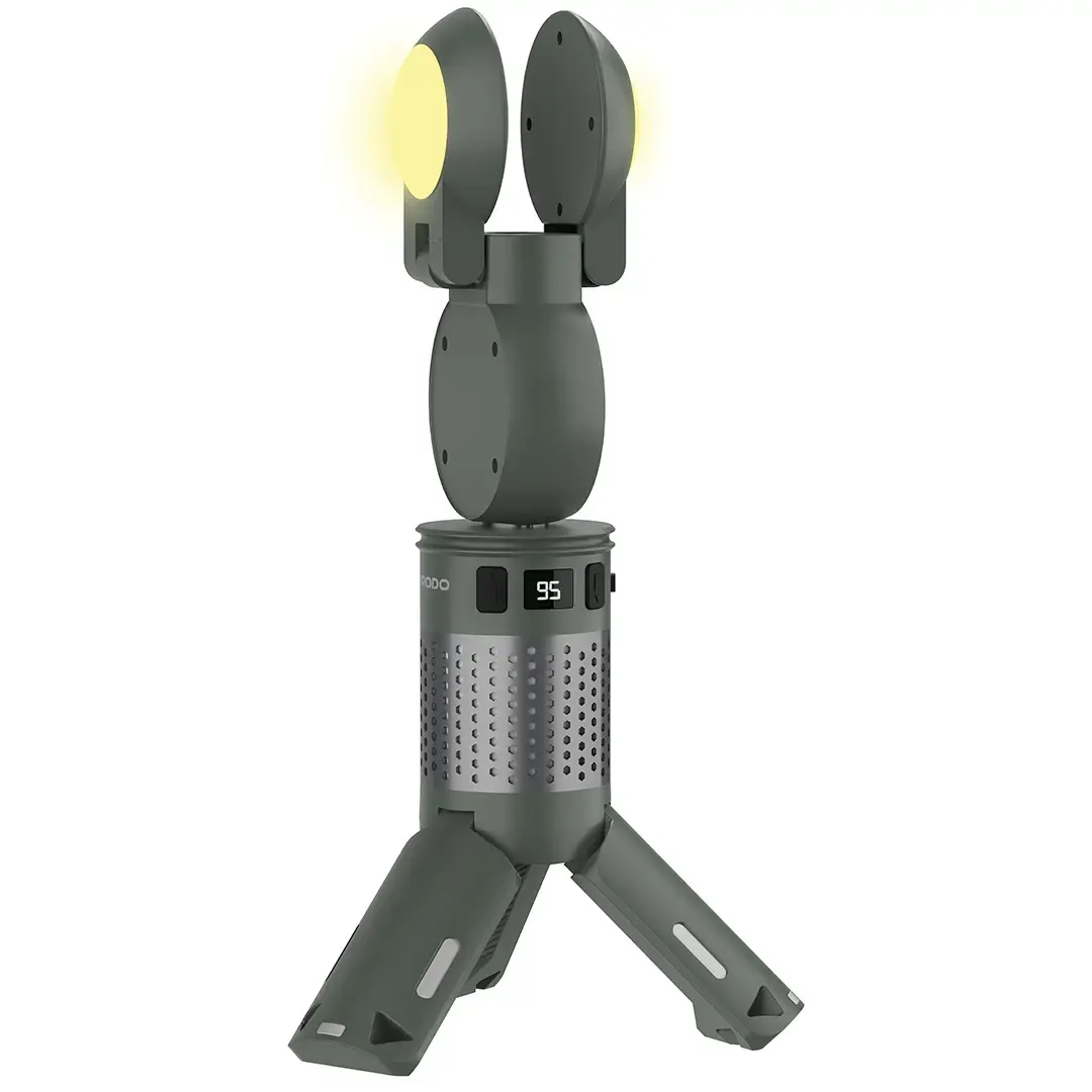 Porodo Lifestyle Foldable Lantern LED Camping Light - PDLFSTXQZ12GN