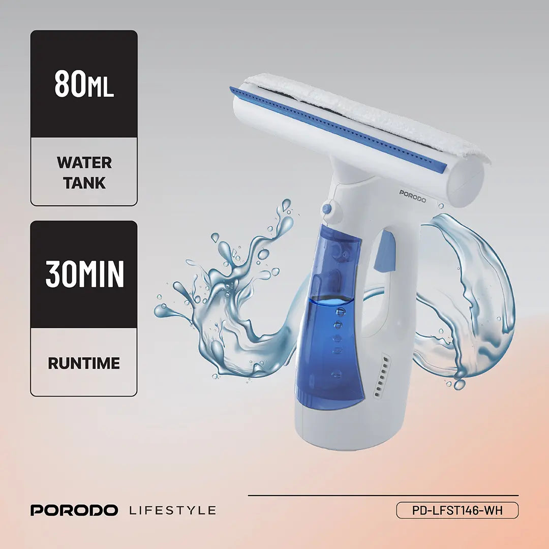 Porodo Lifestyle Handheld Window Cleaner - PDLFST146WH