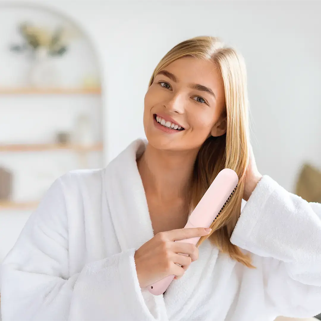 Porodo Lifestyle Portable Hair Straightener - PDBL118PK