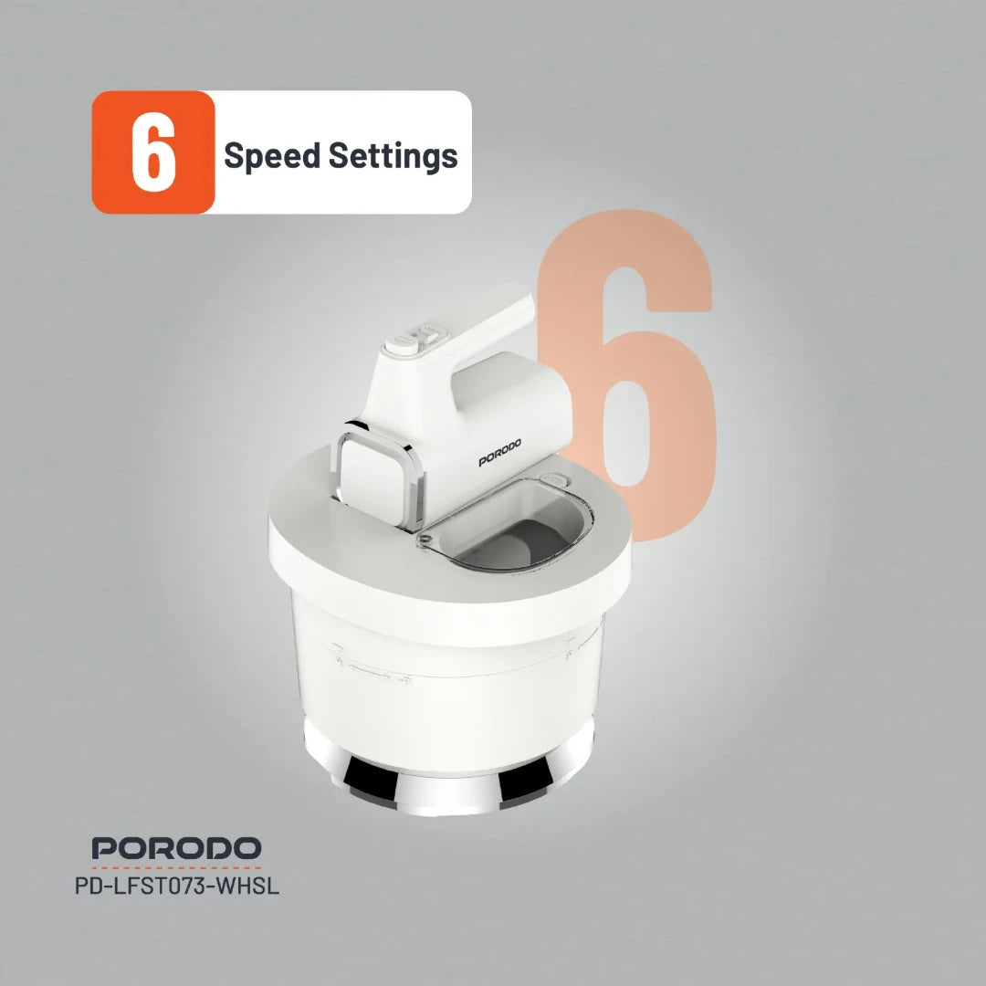 Porodo Lifestyle Spill-Proof Dual Mode Mixer - PD-LFST073-WHSL