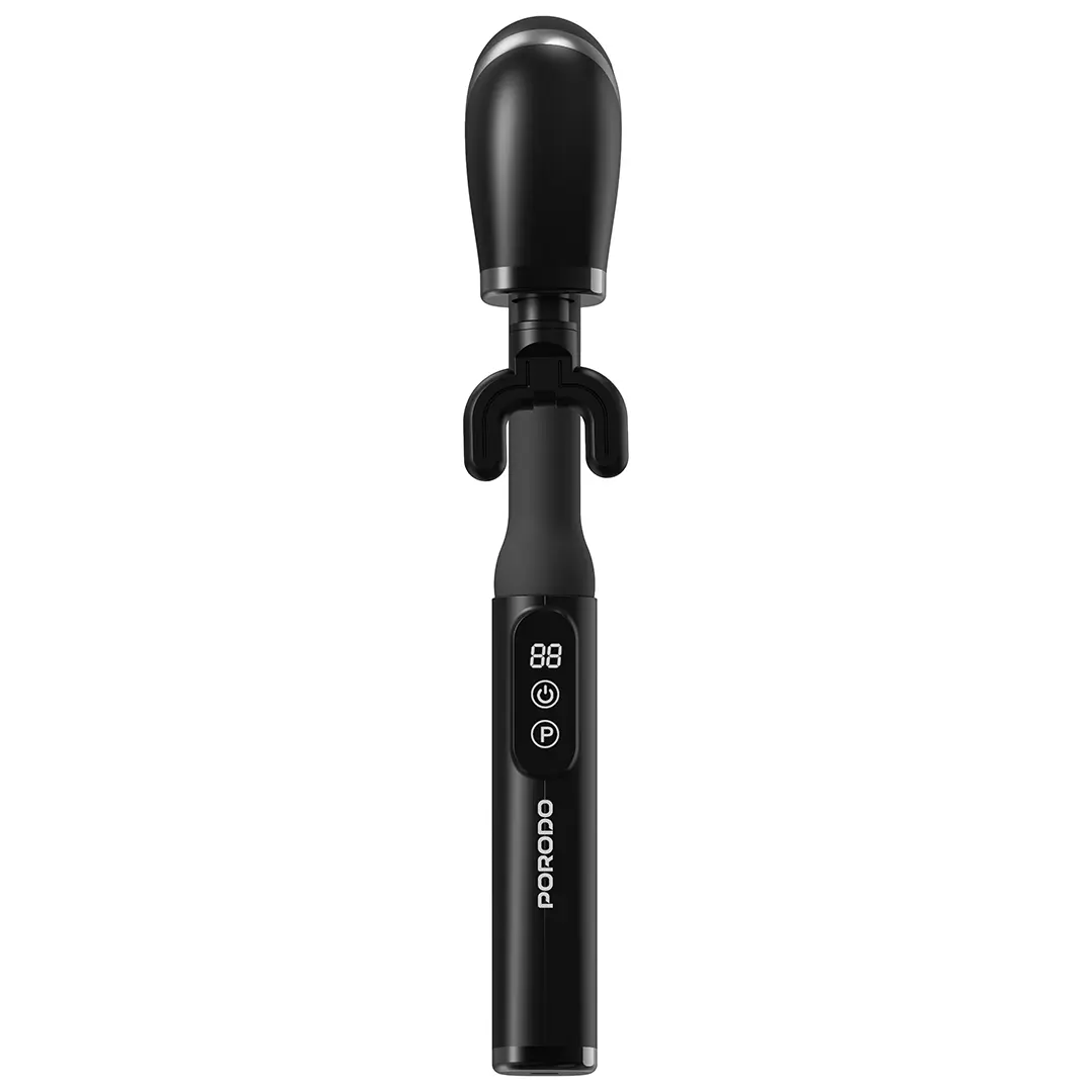 Porodo Lifestyle U-Shaped Handle 4-Head Deep Massager - PDLFSTH021BK