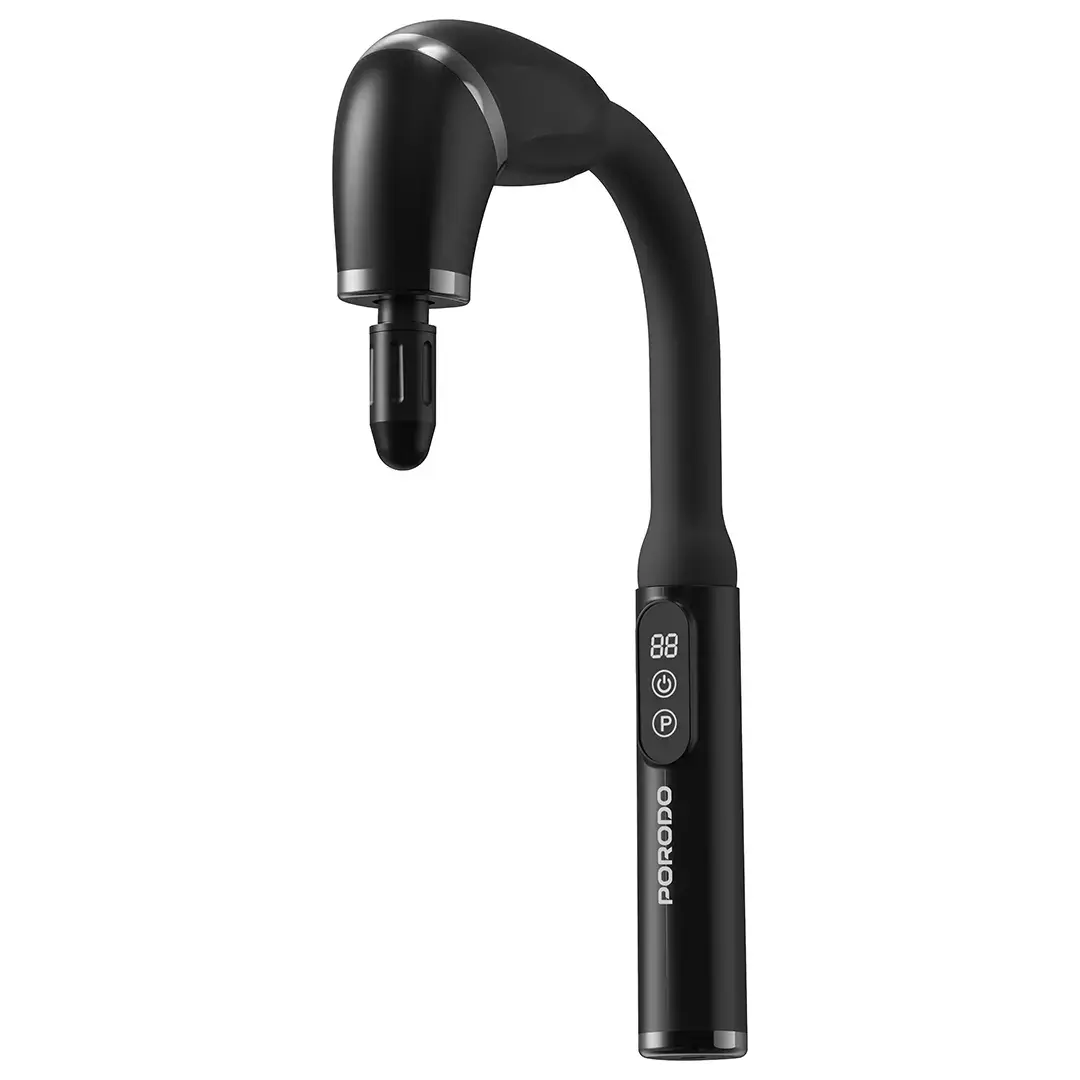 Porodo Lifestyle U-Shaped Handle 4-Head Deep Massager - PDLFSTH021BK