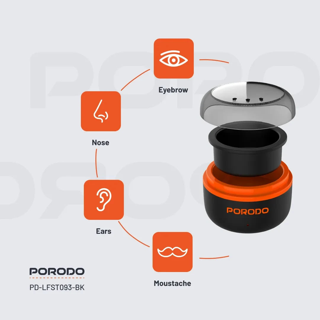 Porodo Lifestyle Wax Warming Hair Removal Kit - PD-LFST093-BK