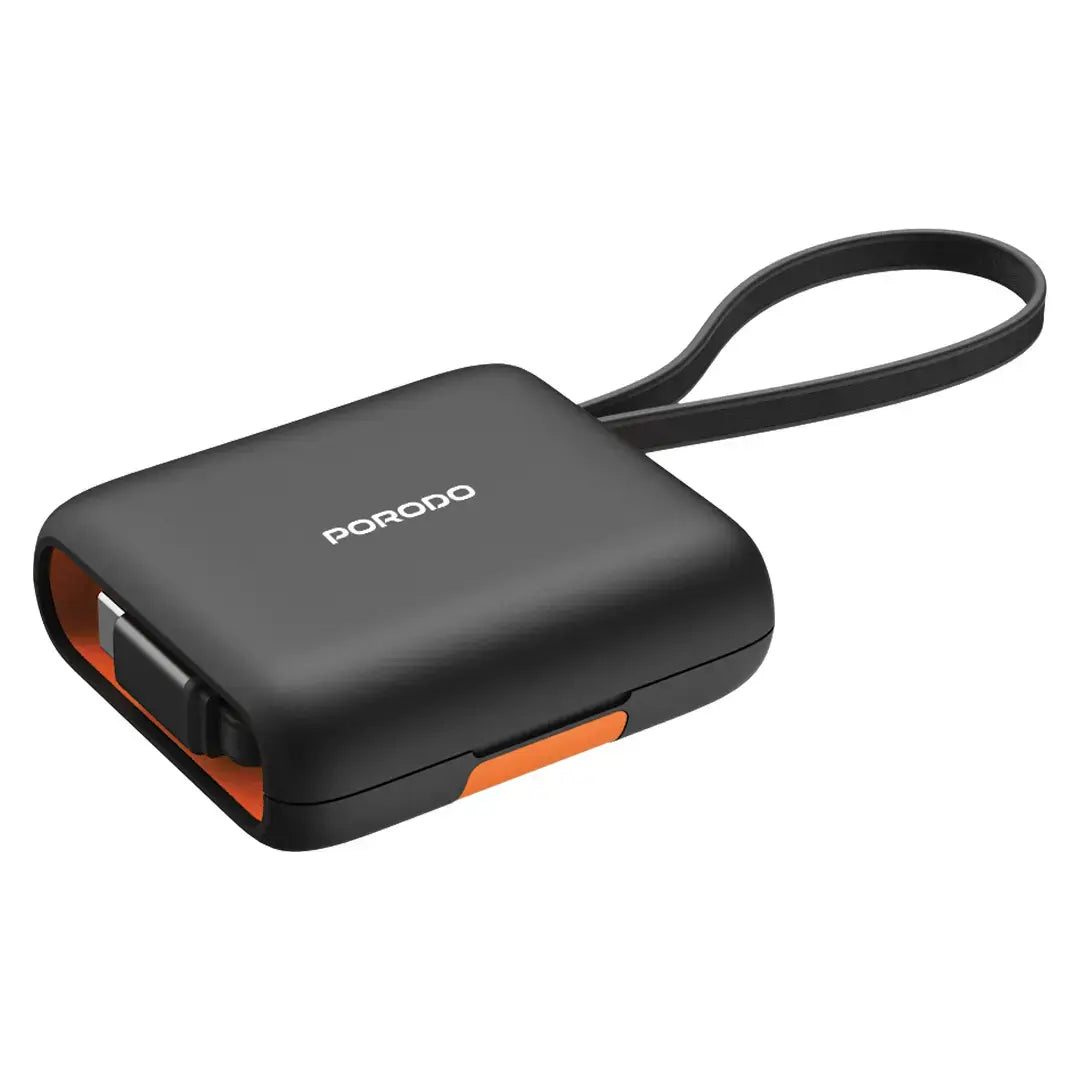 Porodo Multi-Functional Travel Data Cable Set - PDS0013OG