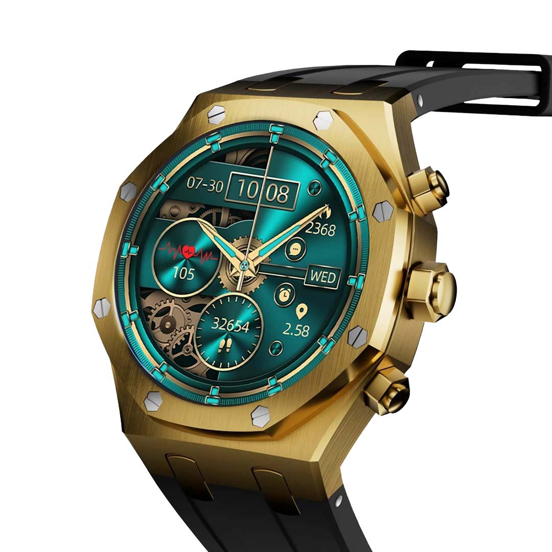 Porodo Cristallo AP Smart Watch - PD-CRISTALLOAP-BK