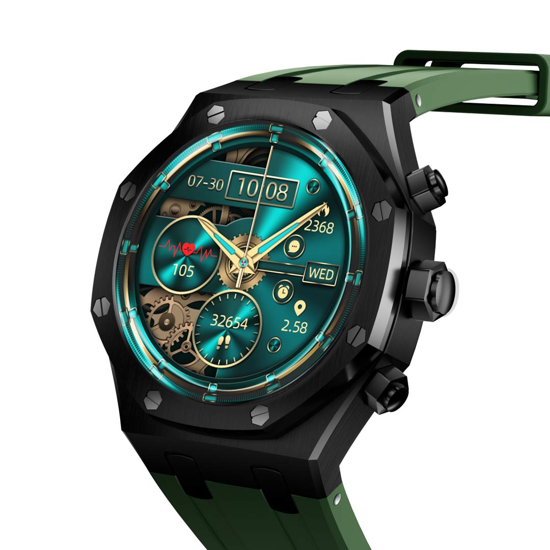 Porodo Cristallo AP Smart Watch - PD-CRISTALLOAP-BK