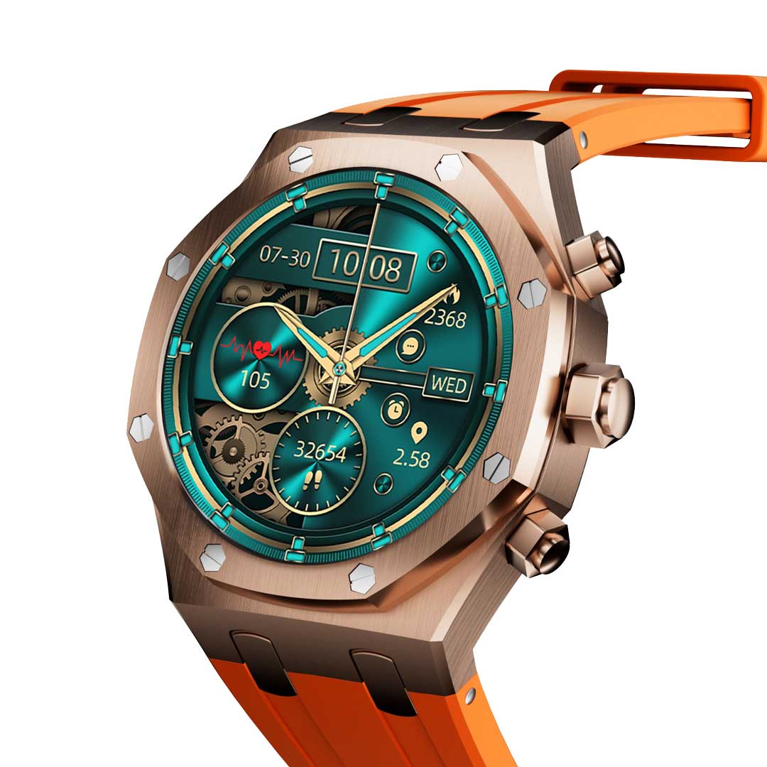 Porodo Cristallo AP Smart Watch - PD-CRISTALLOAP-BK