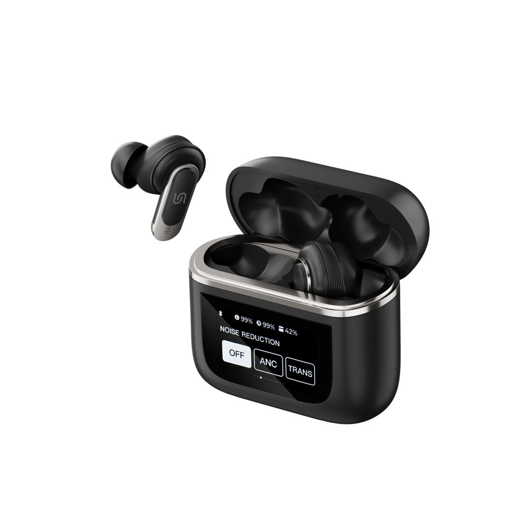 Porodo Soundtec Guide ANC Touch Display TWS - PD-STGUIDE-BK