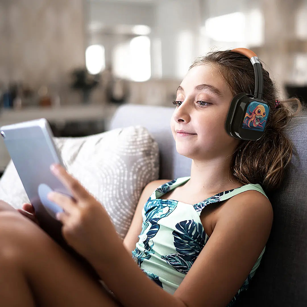 Porodo Soundtec Yotowave Kids Wireless Headphone - PDSTC303ORBK