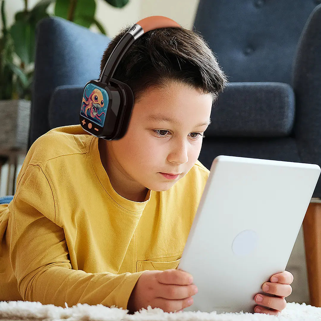 Porodo Soundtec Yotowave Kids Wireless Headphone - PDSTC303ORBK