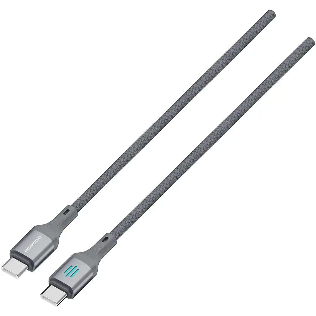 Porodo USB-C To USB-C Charging & Data Cable PD 240W - PDDC240SL