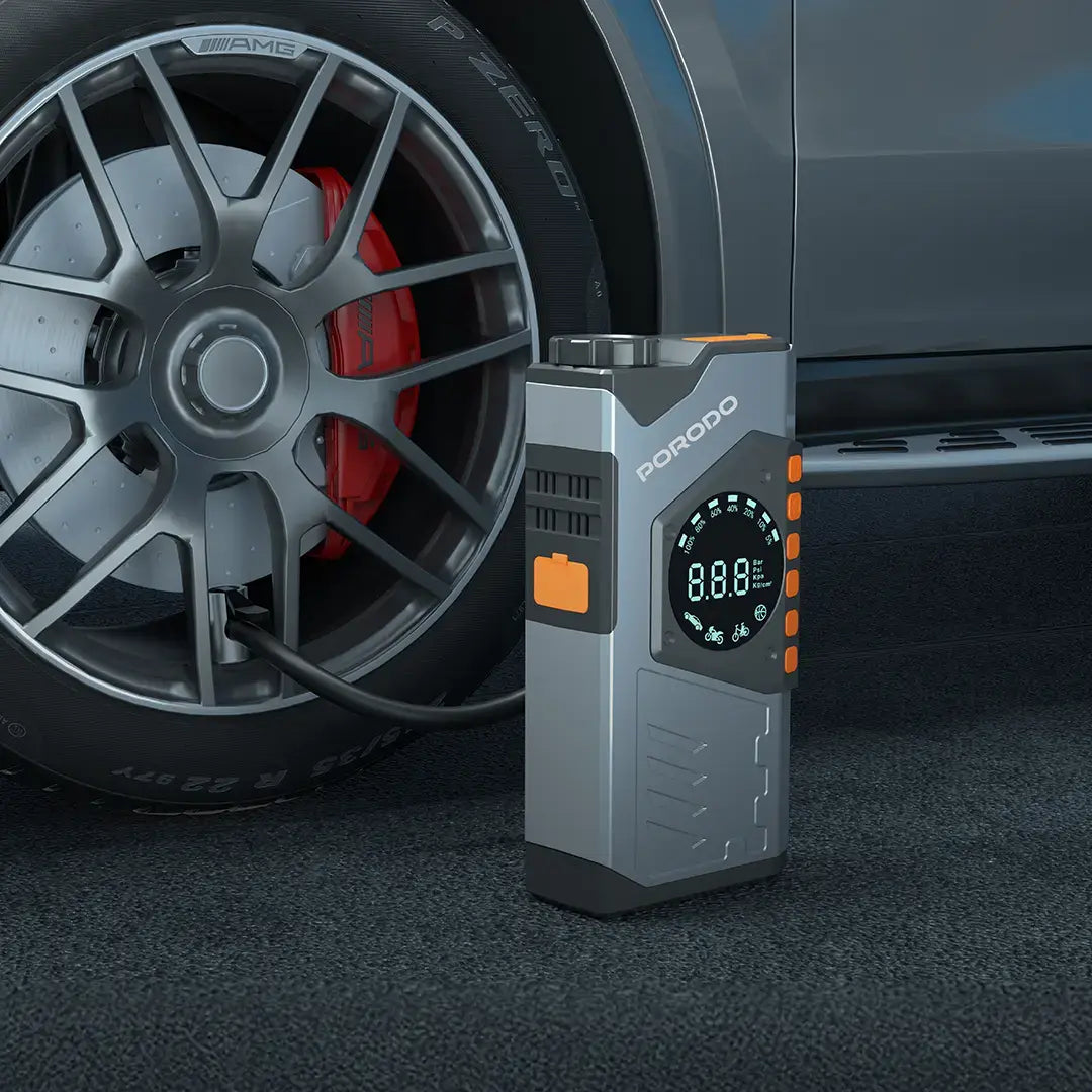 Porodo VoltBoost 10000mAh Compact Utility Tool - PDPBA10GY