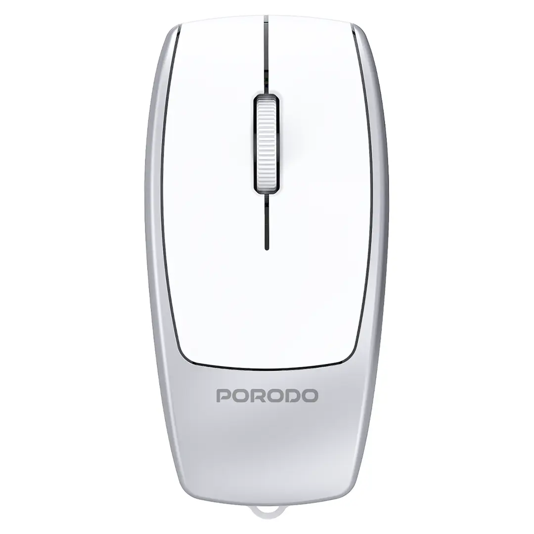 Porodo Wireless Mouse 1600DPI with Card Reader - PDM109SL