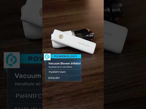Powerology منفاخ هواء يدوي متعدد الوظائف - PW4N1FCVWH - أبيض