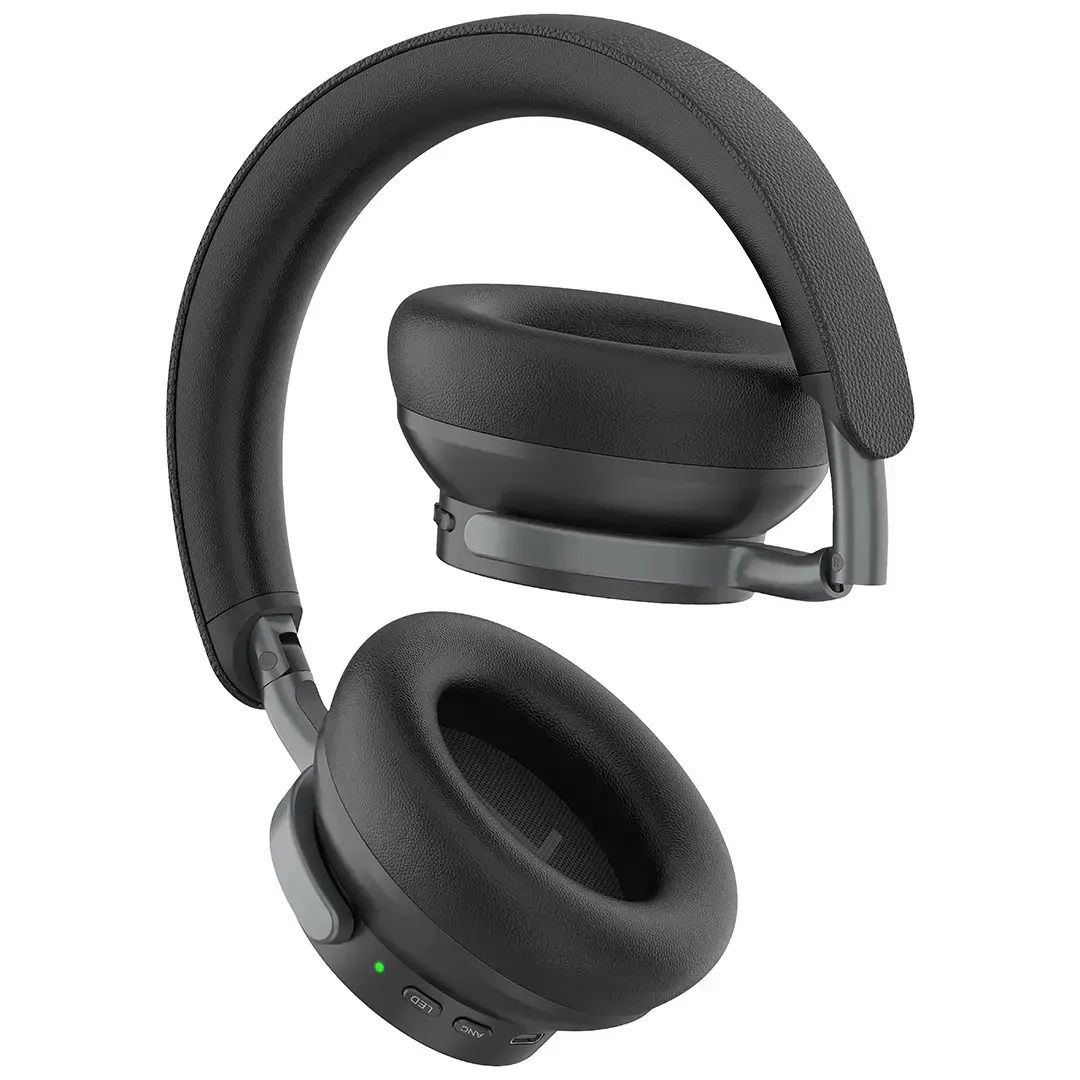 Powerology Astro ANC Wireless Headphones - PWQYSV32BK - Black