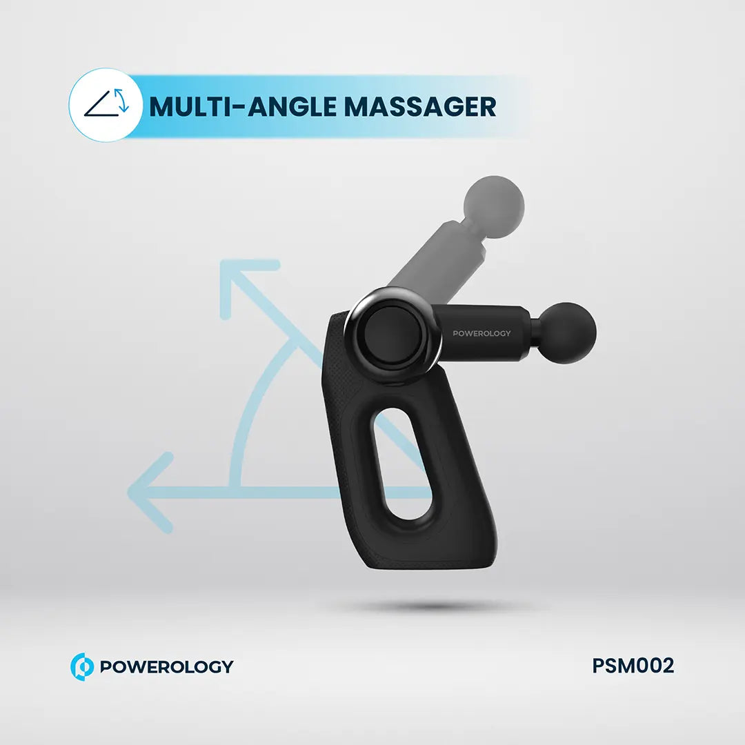 Powerology جهاز تدليك الجسم بالكامل - PSM002 - أسود