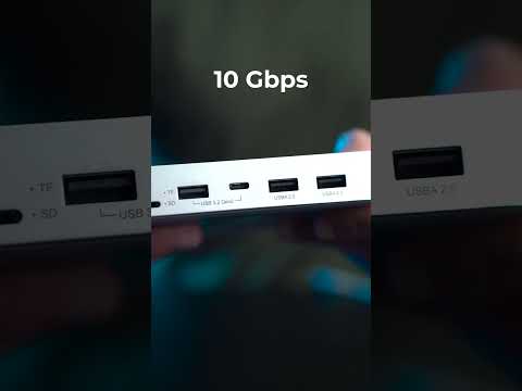 Powerology موزع USB-C متوافق مع iMac مقاس 24 بوصة مع حامل وحافظة SSD - PMSSDD - فضي