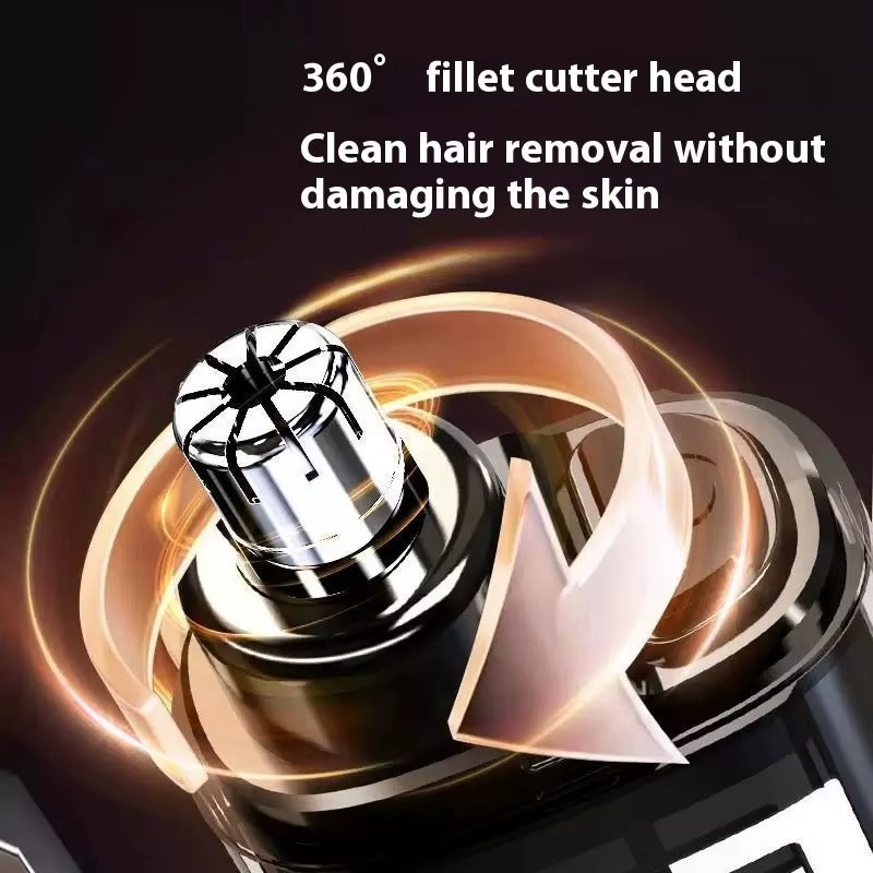 Electric Nose & Ear Hair Trimmer | 18000 RPM | USB-C Fast Charging