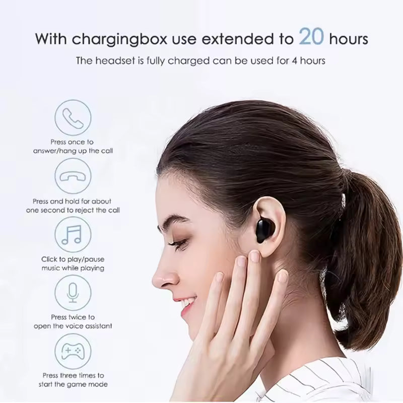 Xiaomi Mi True Wireless Earbuds Basic - أسود
