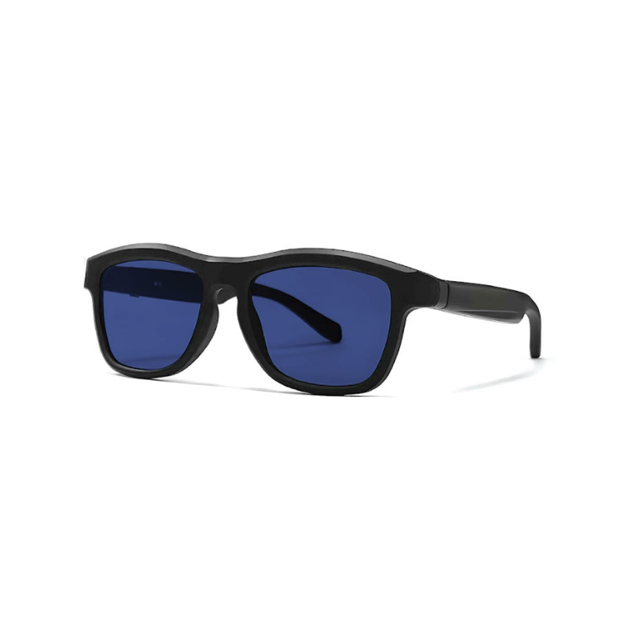 SIA smart UV sunglasses with colour-change system and open-ear speaker, blue lens